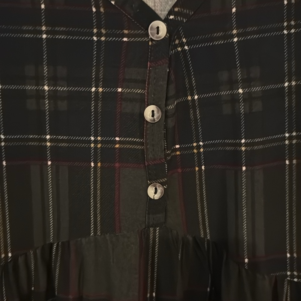 #333 MTS PLAID DRESS - Picture 5 of 7